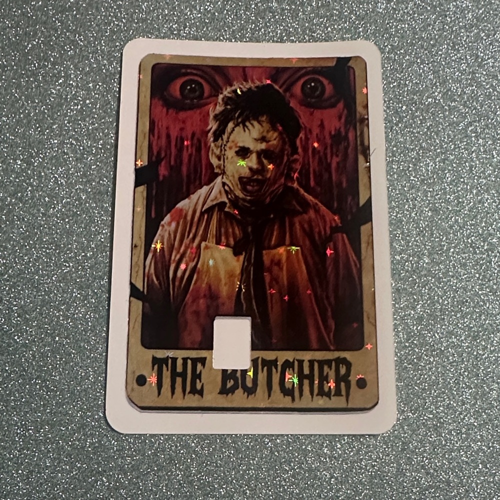 Horror Themed Trading Card